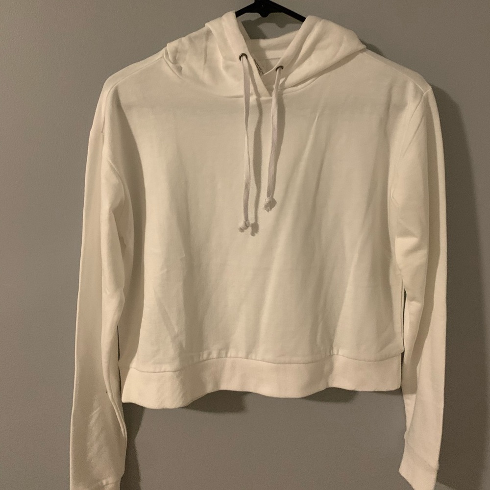 Mid length light weighted hoodie